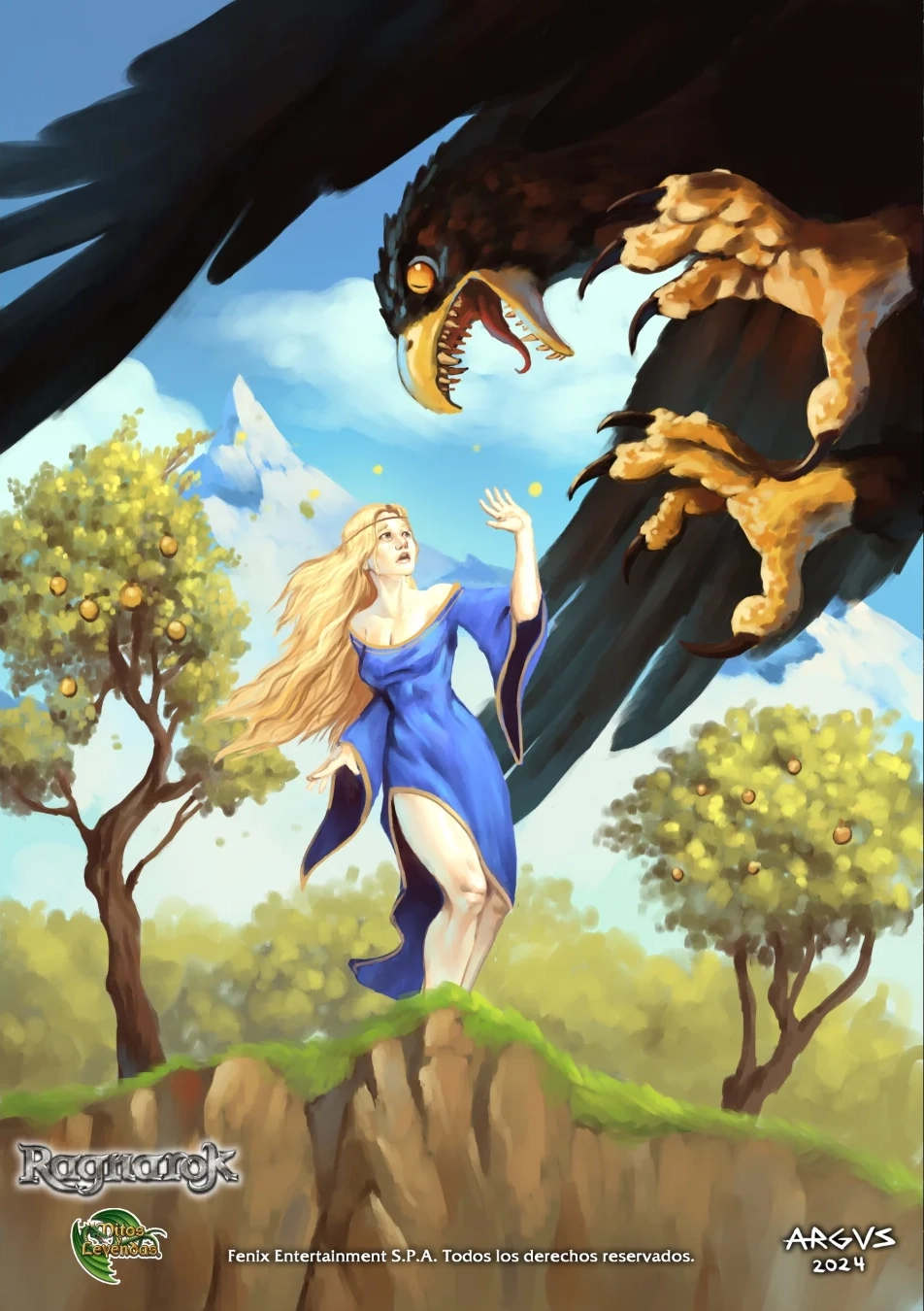 Ilustración de la baraja Diosito champion